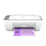 HP DeskJet 2820e - Impresora Multifunción, 3 meses de impresión Instant Ink con HP+