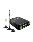 [Actualización] LINOVISION Router Celular Robusto y Versátil & 4G DTU con RS485, Router WiFi 4G LTE Industrial con Doble Ranura para Tarjetas SIM, Compatible con Vodafone, Movistar y Orange