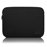 AIPIE Funda Portátil 15 15,6 Pulgadas Netbooks Caso 35.5x25x2cm Anti-rasguños Antigolpes per Laptop Compatible MacBook, Acer, ASUS, DELL, HP, Lenovo Ordenadores Maletín de Bolsa Negro, 15.6 Pulgadas