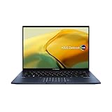 ASUS ZenBook 14 OLED UX3402VA-KM208W - Ordenador Portátil 14 WQXGA+ (Intel Core i5-1340P, 16GB RAM, 512GB SSD, Iris Xe Graphics, Windows 11 Home) Azul Ponder - Teclado QWERTY español Marca