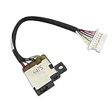 Gintai- Conector de alimentación de CC con Cable de Repuesto para HP Spectre X360 G2/ Spectre Pro x360 G1 13-4000 13T-4000 13-Y 15-Ap 15-BL 801513-001 789660-FD3 789660-SD3 789660-YD3 789660-TD3