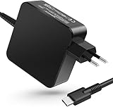 65W 45W Cargador Portatil USB C Tipo C para Huawei MateBook, Lenovo ThinkPad, Lenovo Yoga, Samsung Galaxy Book, Xiaomi Air, HP, ASUS, DELL Type C Ordenador Adaptador