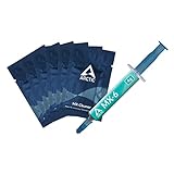 ARCTIC MX-6 (4 g, Incl. 6 MX Cleaner) - Ultimate Performance Thermal Paste para CPUs, Consolas, Tarjetas gráficas, Portátiles, Muy Alta conductividad térmica, Larga duración, No conductiva