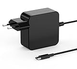 Cargador USB C 65W Portatil Tipo C para Huawei Matebook D15 D14 E, Xiaomi Air, Samsung, ASUS ZenBook 3 UX390 UX390U UX390UA UX325 UX325EA UX425 Laptop Tablet Type C Adaptador Alimentación