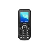 SPC Talk – Teléfono móvil Libre de fácil Uso, Pantalla de 1,8”, Gran batería de 800mAh, Radio FM, Dual SIM, Linterna y cámara Trasera, Color Negro