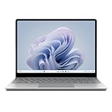 Microsoft Surface Laptop Go 3, Ordenador Portátil de 12.4', Intel Core i5, 16GB RAM, 256GB SSD, Windows 11, Platino, Teclado QWERTY Español, El Rendimiento Imprescindible Se Une al Diseño Destacado