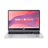 Acer Chromebook 315 CB315-4H - Ordenador Portátil 15.6' FullHD (Intel Celeron N4500, 8GB RAM, 64GB SSD, Intel UHD Graphics, ChromeOS) Plata - Teclado QWERTY Español