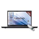 Lenovo, Thinkpad PC portátil Intel Core i5-6Th, RAM 16 GB, SSD 512 GB, listo para usar con paquete libre, pantalla HD de 14', W10 y memoria USB Fingerprint (reacondicionado)