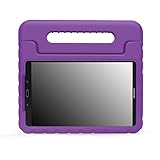 MoKo Funda Compatible con Galaxy Tab A 10.1, Carcasa Protectora para Niños Infantil Antigolpes con Mango Convertible para Samsung Galaxy Tab A 10.1' 2016 (SM-T580/T585), Morado