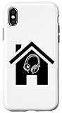 Carcasa para iPhone X/XS House Música Danza Electrónica Techno