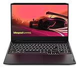 Lenovo Ideapad Gaming 315ACH6 15.6' - Ordenador portátil (Procesador Ryzen 5 5500H, 16 GB, 512 GB SSD, RTX 2050, Sin Sistema operativo), Negro - Teclado QWERTY Español