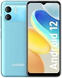 DOOGEE Teléfono Móvil Libre Android 12 X98 Pro, Smartphone con 9GB + 128 GB, 6.52' HD Sony Cámara 12+2MP+8MP Front, Helio G25 / Octa Core, Batería 4200 mAh Carga Rápida 10W OTG