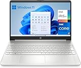 HP 15s-fq5054ns - Ordenador portátil de 15.6' Full HD (Intel Core i7-1255U, 16GB RAM, 512GB SSD, Intel Iris Xe Graphics, Windows 11 Home) Plata - Teclado QWERTY Español