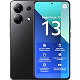 Xiaomi Redmi Note 13 4G- Smartphone 6+128GB, Dimensity 6080, 6.67' G-OLED FHD+ AMOLED Display, 120Hz, Cámara de 108MP, 5000mAh, 33W Cargando, Negro [Versión Global]