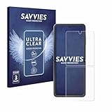 savvies Protector Pantalla para Samsung Galaxy Z Flip / 5G (6 Unidades) Película Ultra Transparente