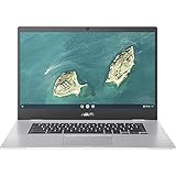 ASUS Chromebook CX1500CNA-BR0110 - Ordenador Portátil 15.6' HD (Celeron N3350, 8GB RAM, 64GB eMMC, HD Graphics 500, Sistema operativo Chrome) Color Plata - Teclado QWERTY español