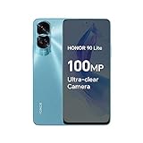 HONOR 90 Lite Smartphone 5G con cámara Triple de 100 MP, 8+256 GB, Pantalla de 6,7' y 90 Hz, 4500 mAh, Dos SIM, Android 13, Cian