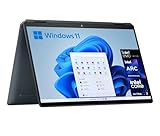 HP Spectre x360 14-eu0001ns - Ordenador Portátil Convertible de 14' OLED 2.8K 120Hz (Intel EVO Core Ultra 7, 32GB RAM, 1 TB, Intel ARC, Windows 11) Azul - Teclado QWERTY Español