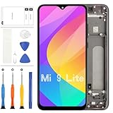 Pantalla LCD TFT para Xiaomi Mi 9 Lite/Mi CC9 Pantalla para Xiaomi Mi CC9/MI 9 Lite M1904F3BG Pantalla LCD de 6.39 pulgadas Pantalla táctil Digitalizador Asamblea de repuesto con herramientas (negro