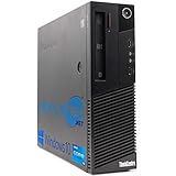 Ordenador de sobremesa Lenovo Thinkcentre M83 SFF i5 3,3 GHz Serial Port RS232 DVD-RW (reacondicionado) (con WiFi USB, 16 GB RAM SSD 2 TB)