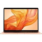 Apple 2020 MacBook Air Retina with Intel 1.1 GHz Core i3 Chip (13-Inch, 8GB RAM, 256GB SSD Storage) QWERTY Spanish - Gold (Reacondicionado)
