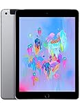 2018 Apple iPad (9,7-pulgadas, Wi-Fi + Celular, 32GB) Gris Espacial (Reacondicionado)