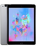 2018 Apple iPad (9,7-pulgadas, Wi-Fi + Celular, 32GB) Gris Espacial (Reacondicionado)