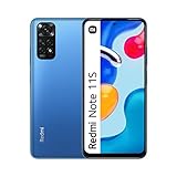 Xiaomi Redmi Note 11S - Smartphone 6+128GB, Pantalla AMOLED 6.43' 90Hz FHD+, MediaTek Helio G96, cámara Profesional 108MP, 5000mAh, Twilight Blue (2 años de garantía), Azul