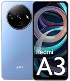 Xiaomi Redmi A3 Smartphone sin contrato, 3 GB de RAM + 64 GB de ROM/1 TB ampliable, 5000 mAh, pantalla AMOLED de 90 Hz, 6,71 pulgadas, métodos de desbloqueo por cara y huellas dactilares, procesador