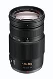 PANASONIC LUMIX G Vario Lens, 100-300 mm, F4.0-5.6 ASPH, Micro Cuatro Tercios sin espejo, MEGA Optical I.S, H-FS100300 (USA BLACK) (renovado)