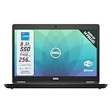 Dell Latitude 5480 14 pulgadas HD Intel Core i5 256 GB SSD disco duro 8 GB memoria Windows 10 Pro Webcam Business Notebook (reacondicionado)