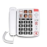 swissvoice TELEFONO Fijo SOBREMESA, Blanco