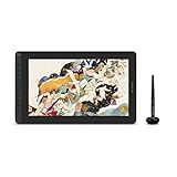 HUION Kamvas Pro 16 graphic tablet 5080 lpi 344.16 x 193.59 mm USB Black