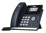 Yealink SIP-T41S Telephone VoIP, Pantalla LCD HD Grande, admite 6 Cuentas SIP (Reacondicionado)