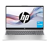 HP 15-fd0000ns - Ordenador portátil de 15.6' Full HD (Intel Core i3-N305, 8GB RAM, 512GB SSD, Intel UHD Graphics, Sin Sistema Operativo) Plata y Azul- Teclado QWERTY Español