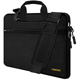 HSEOK Bolso Bandolera/Maletín para Portátil 15'-16', Funda Protectora Laptop Sleeve Dura y Impermeable para 15' 16' MacBook Pro, 15'-15.6'-16' HP ASUS Acer Lenovo DELL Notebook, B02K01