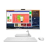 Lenovo IdeaCentre AIO 3 Ordenador de sobremesa, Pantalla 27' FullHD (AMD Ryzen 5 7530U, 16 GB RAM, 512 GB SSD, AMD Radeon Graphics, Windows 11 Home) Teclado QWERTY Español, Blanco, 27 Pulgadas