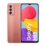 Samsung Galaxy M13 (64 GB) Orange Copper– Teléfono Móvil libre Android, Smartphone con 4GB de RAM [Versión española]