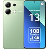 Xiaomi Redmi Note 13 4G - Smartphone de 8+128 GB, Pantalla de 6,67' AMOLED FHD+ 120Hz, Snapdragon 685, Triple cámara de hasta 108MP, Carga rápida 33W, Verde (Versión ES)