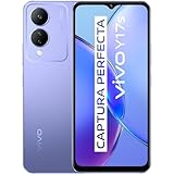 vivo Y17s, Smartphone 4 GB RAM + 128 GB ROM, Triple cámara de 50 MP, Batería de 5000 mAh, Pantalla HD+ de 6,56” de Alto Brillo, Resistencia al Agua IP54, Cuerpo Fino 2.5D, Teléfono móvil Android 13