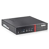 Lenovo ThinkCentre M710q Tiny Intel Pentium G4400T - Disco duro SSD de 256 GB, 8 GB de memoria, Windows 10 Pro, mini PC de escritorio (reacondicionado)