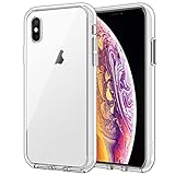 JETech Funda para iPhone XS y iPhone X, Carcasa Anti-Choques y Anti-Arañazos, Transparente