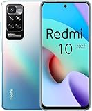 Xiaomi Redmi 10 Smartphone 2022 Version, 6.5' 90Hz FHD+ DotDisplay, 50MP AI Quad Rear Camera, 5000mAh Battery, NO NFC (4GB+128GB Sea Blue)