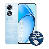 OPPO A60 4G - Smartphone Libre, 16GB(8GB+8GB) 256GB, Pantalla HD+ LCD 6.7', Cámara 50+2+8 MP, Android, Batería 5000mAh, Carga Rápida 45W, Cargador Incluido - Azul