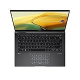 ASUS ZenBook 14 OLED UM3402YA-KM063W - Portátil 14' WQXGA+ 90Hz (Ryzen 5 5625U, 16GB RAM, 512GB SSD, Radeon Graphics, Windows 11 Home) Negro Jade - T