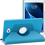 ebestStar - Funda para Samsung Galaxy Tab A6 A 10.1 (2018, 2016) T580 T585, Carcasa Capa Giratoria, 360 Protectora, Cuero PU Soporte, Azul