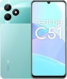 realme Teléfono Móvil C51 4G, 6+256GB, Cámara de 50 MP con IA, Carga SUPERVOOC de 33 W, Gran batería de 5000 mAh, Pantalla de 90 Hz, Menta Verde