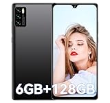 CUBOT P50 Smartphone 6,2' Pantalla 6GB RAM + 128GB ROM Android Teléfono Móvil Libres 20MP Cámara 4200mAh Batería 4G Doble SIM/Octa-Core/NFC/GPS/OTG/Face ID - Negro