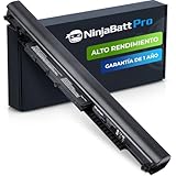 NinjaBatt Pro Batería para HP 807957-001 HS04 HSTNN-LB6V 807956-001 807612-421 HSTNN-LB6U HS03 807611-421 250 G5 255 G5 250 G4 TPN-C125 15-AF067SA 843532-851 – Samsung Celdas [4 Celdas/2600mAh]