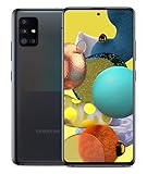 Samsung Galaxy A51 5G, 128GB, Negro (Reacondicionado), Original de fábrica (Corea del Sur), Exclusivo para el Mercado Europeo (Versión Internacional)